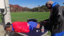 Equipo médico cumple importante función en lid sordolímpica. Foto: Jit